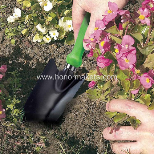 3 PCS Green Carbon Steel Gardening Hand Tool Set gardening tools and equipment garden supplies tools